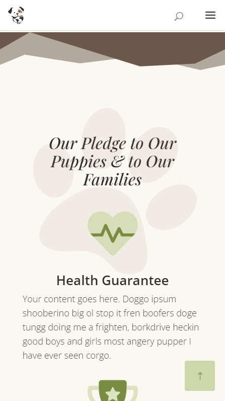 Mobile Screenshot - Our Pledge