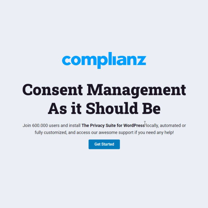 Complianz WordPress Plugin